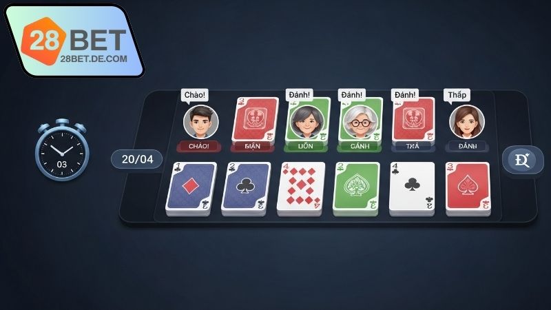Giải đấu game bài 28BET kịch tính 4 Cách tham gia giải đấu game bài 28BET