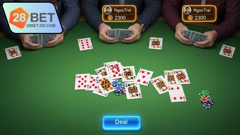 Hướng dẫn chơi bài 28BET chi tiết 2 Hướng dẫn chơi bài 28BET cơ bản